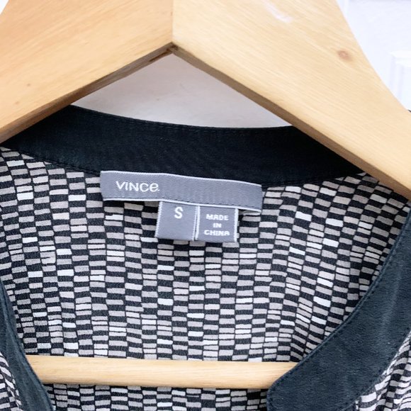 Vince Print Shirt Dress - Picture 5 of 12